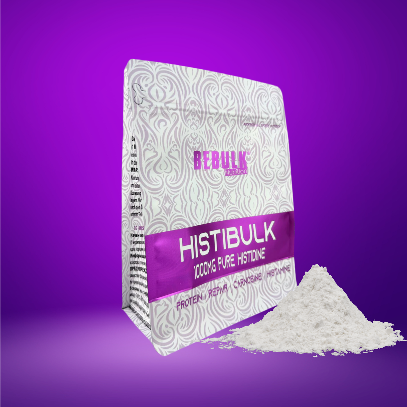HistiBulk - Histidine - BeBulk Nutrition