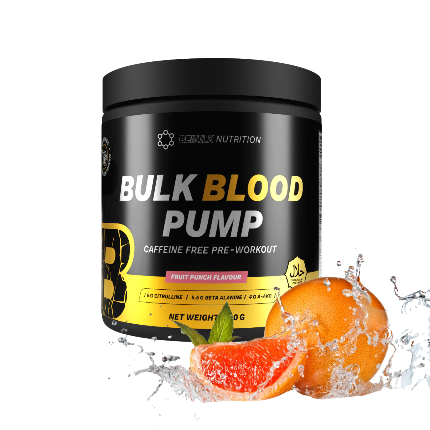 Bulk Blood Pump - High Pre-Workout - 300g - BeBulk Nutrition