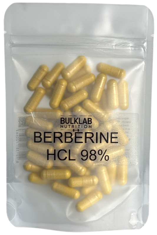 Berberine HCL 98% - Capsules - BulkLab  Nutrition