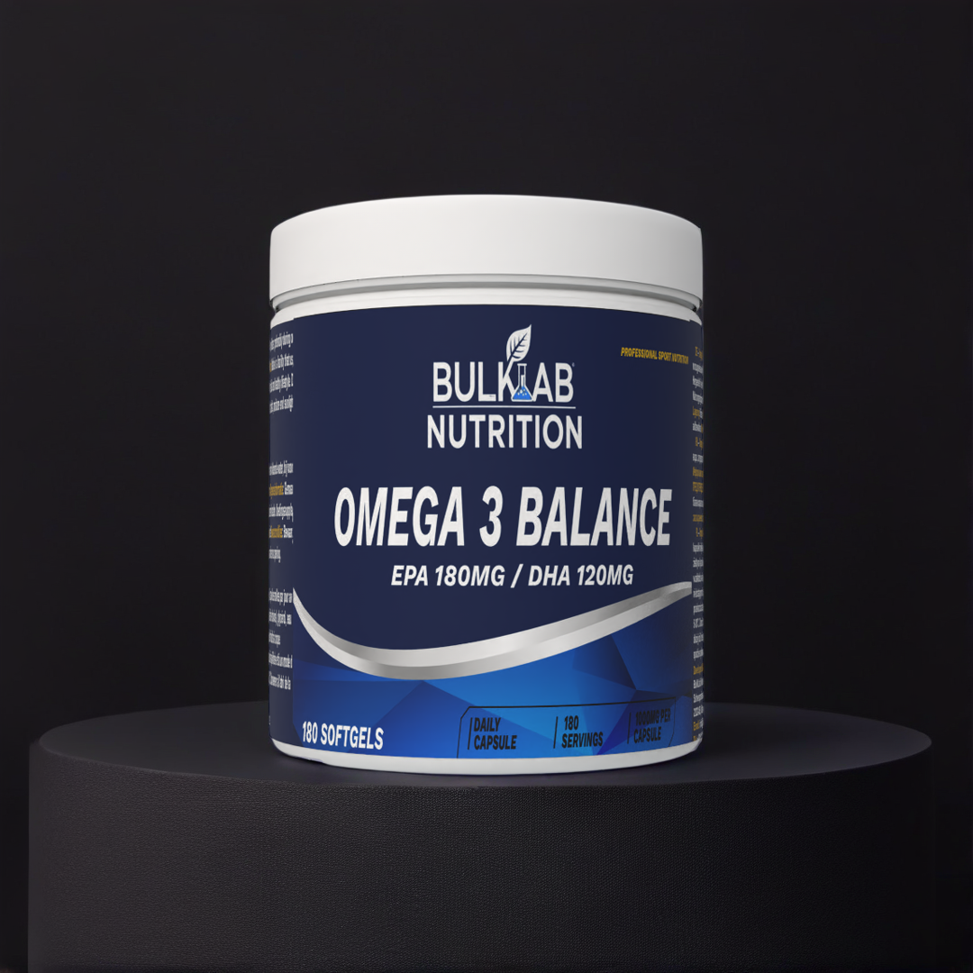 Omega 3 Balance EPA 180mg / DHA 120mg – BulkLab Nutrition
