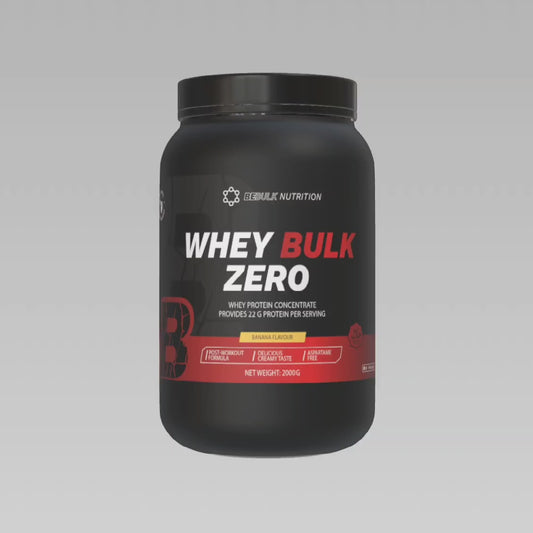 Whey Bulk Zero - BeBulk Nutrition